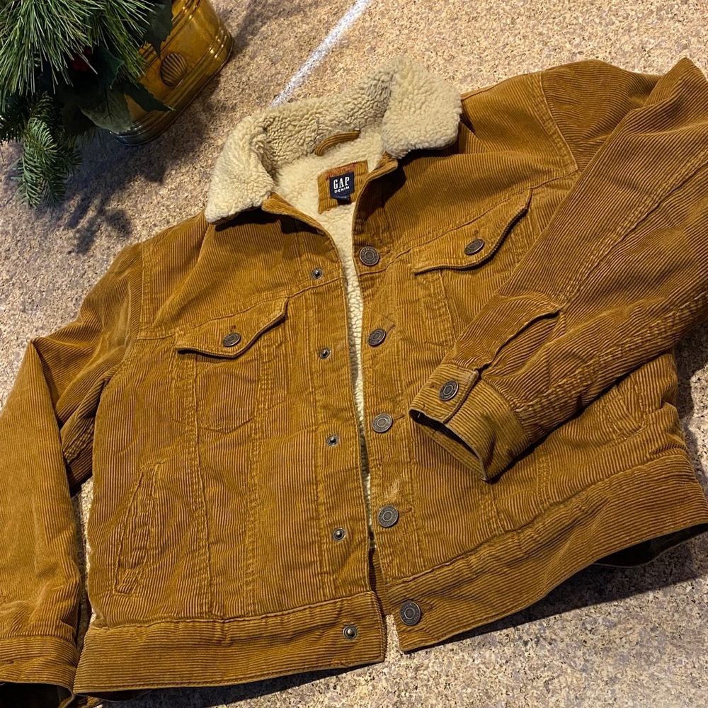 Gap Denim Kids Corduroy Jacket Insulated XL FLAWS ($ Firm)